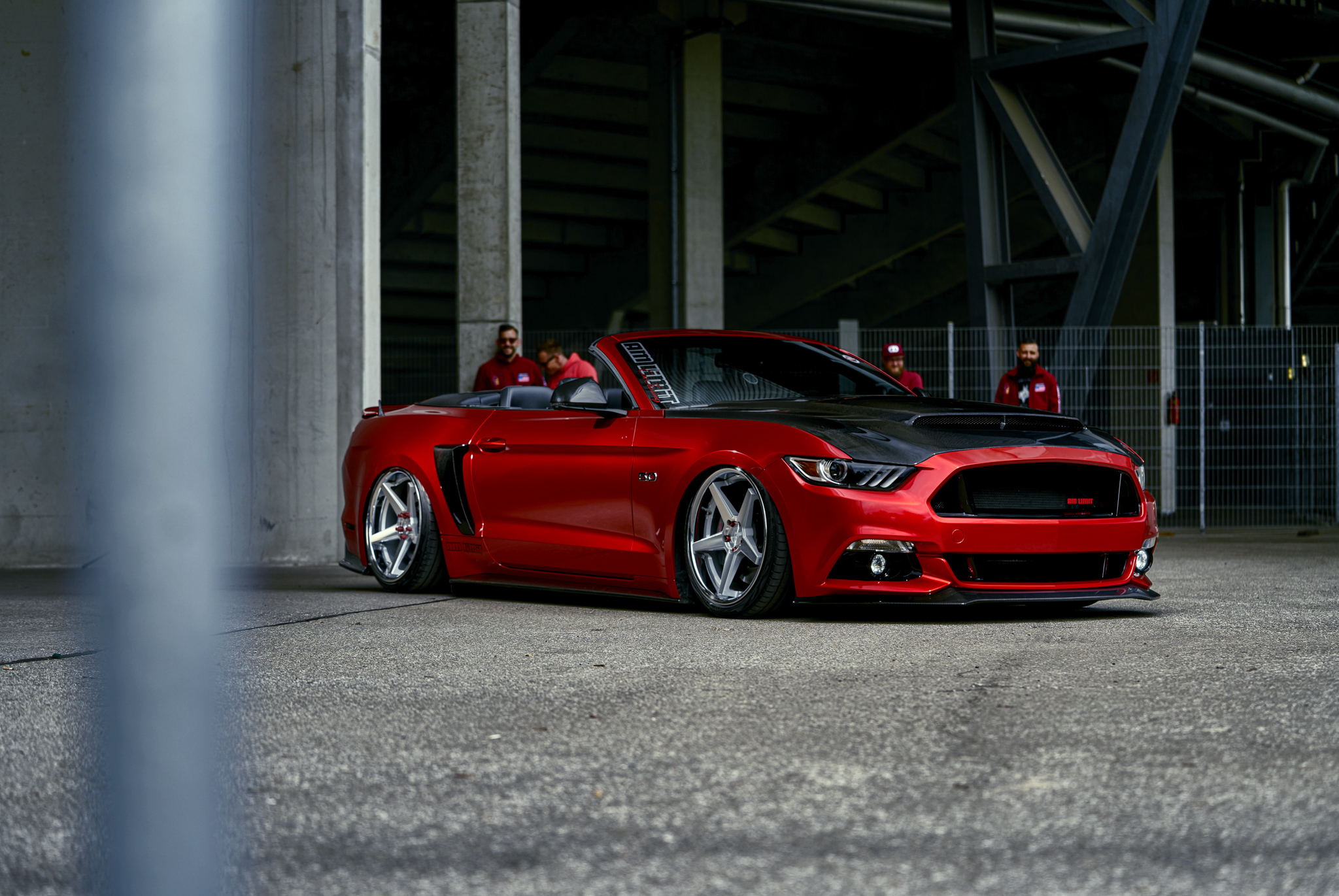 2016 Mustang 5.0 Convertible - FR3 Machine Silver-3