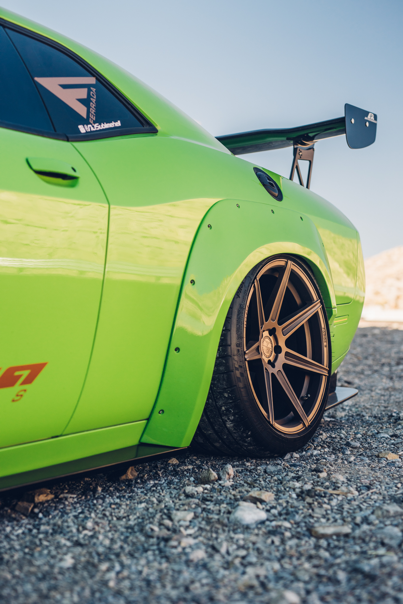 2017 Dodge Challenger Hellcat Prior Design - FR7 Matte Bronze (12 of 18)