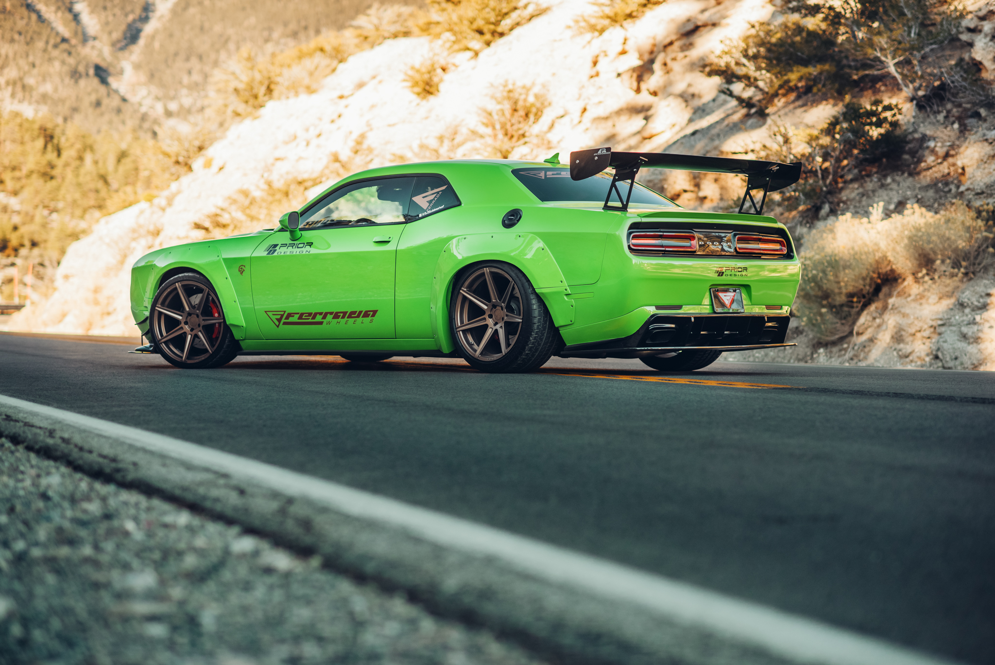 2017 Dodge Challenger Hellcat Prior Design - FR7 Matte Bronze (4 of 18)
