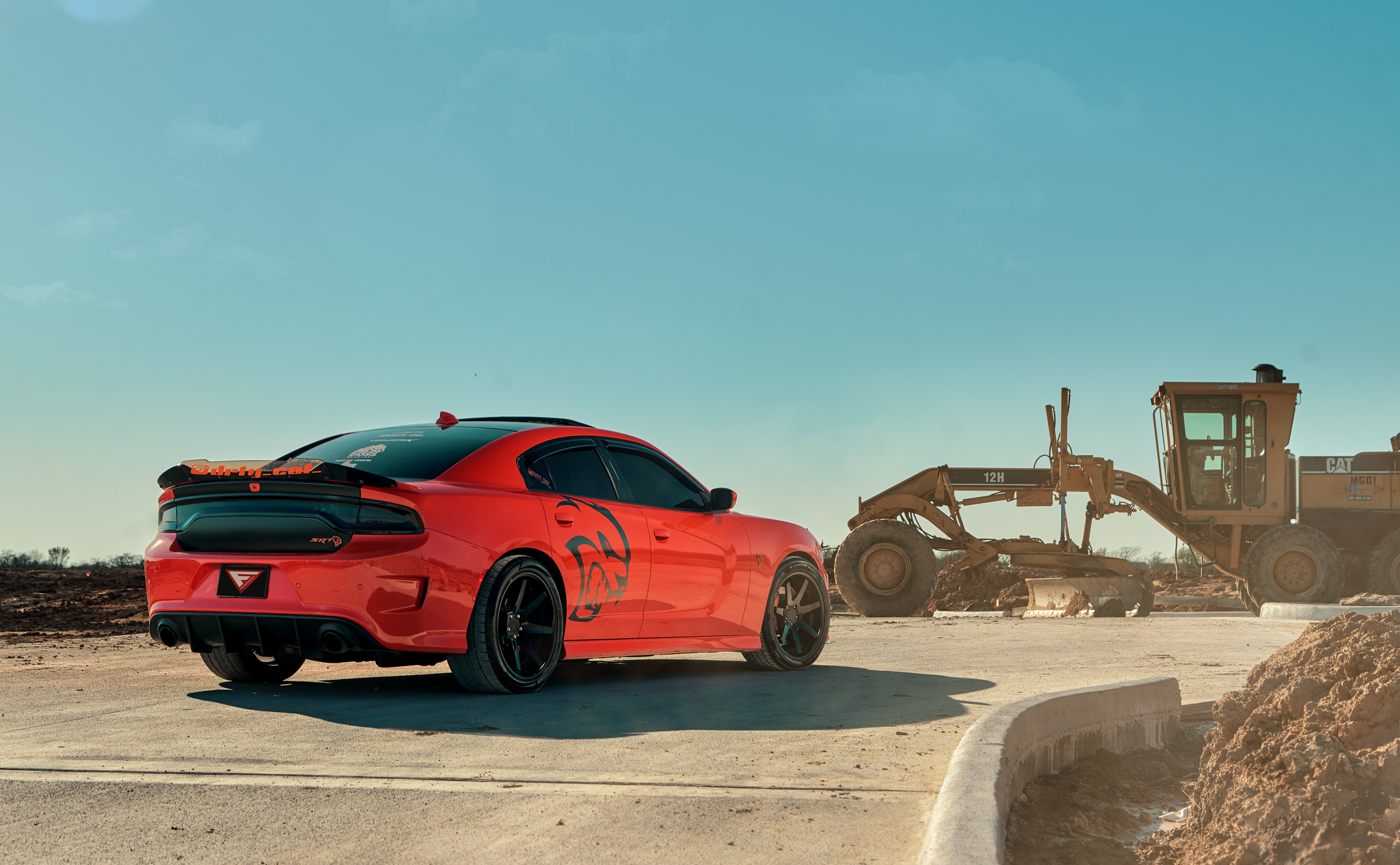 2017 Dodge Charger Hellcat - FR1 Matte Black (1 of 8)