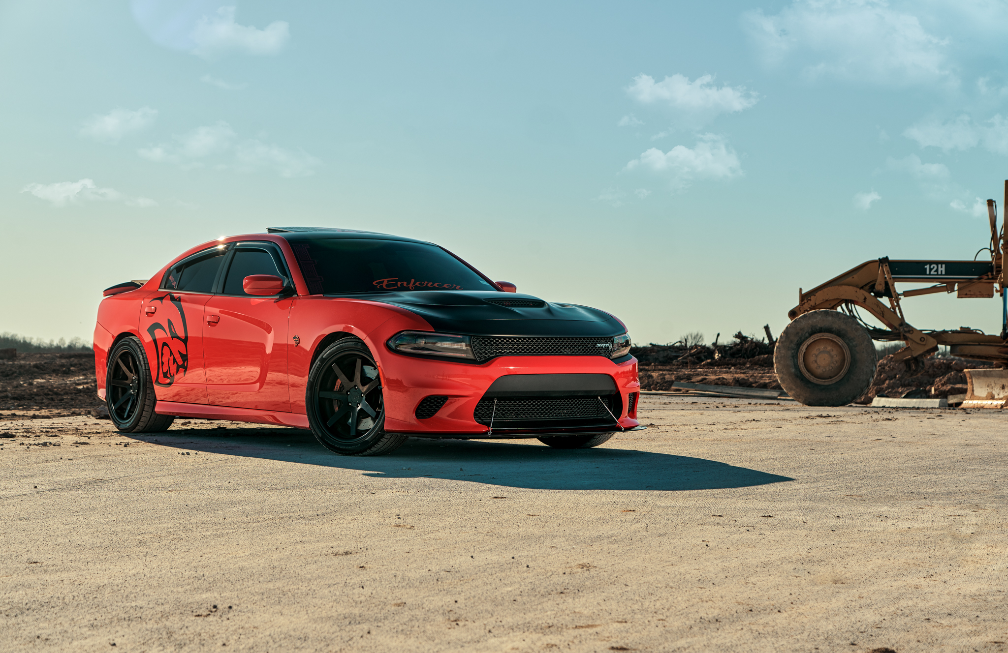 2017 Dodge Charger Hellcat - FR1 Matte Black (2 of 8)