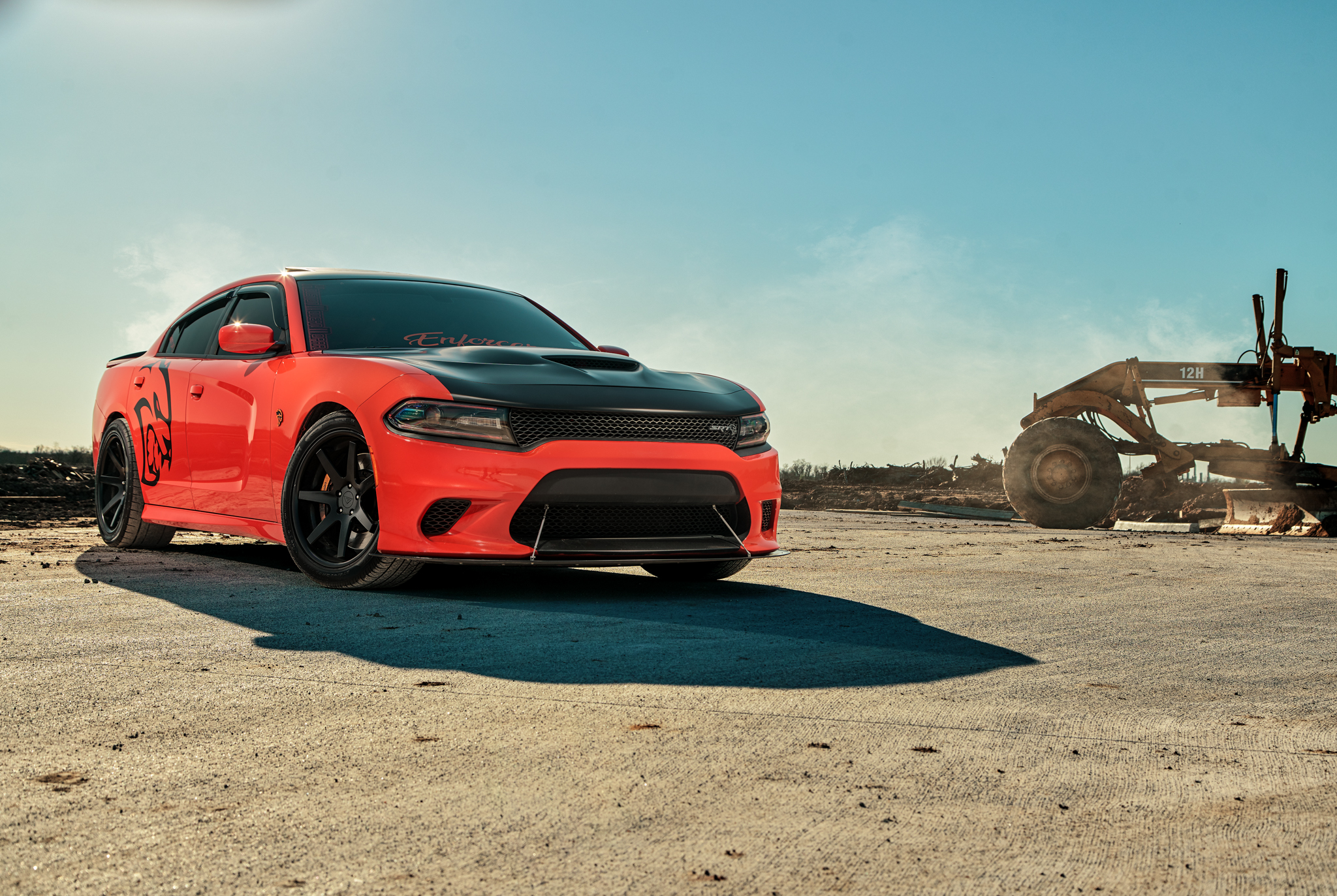 2017 Dodge Charger Hellcat - FR1 Matte Black (6 of 8)