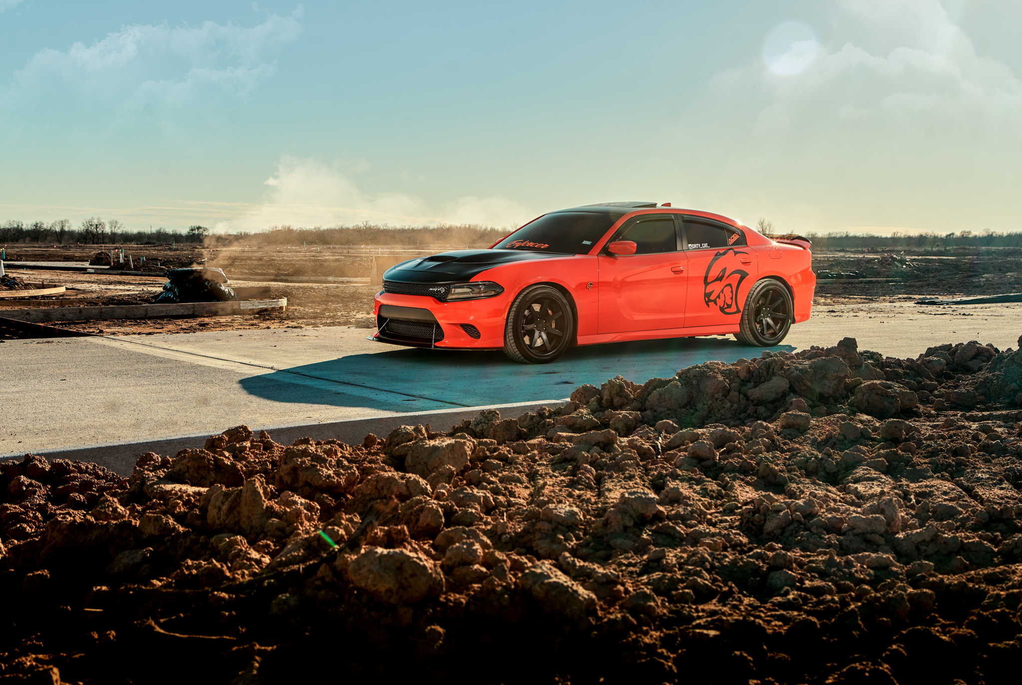 2017 Dodge Charger Hellcat - FR1 Matte Black (7 of 8)